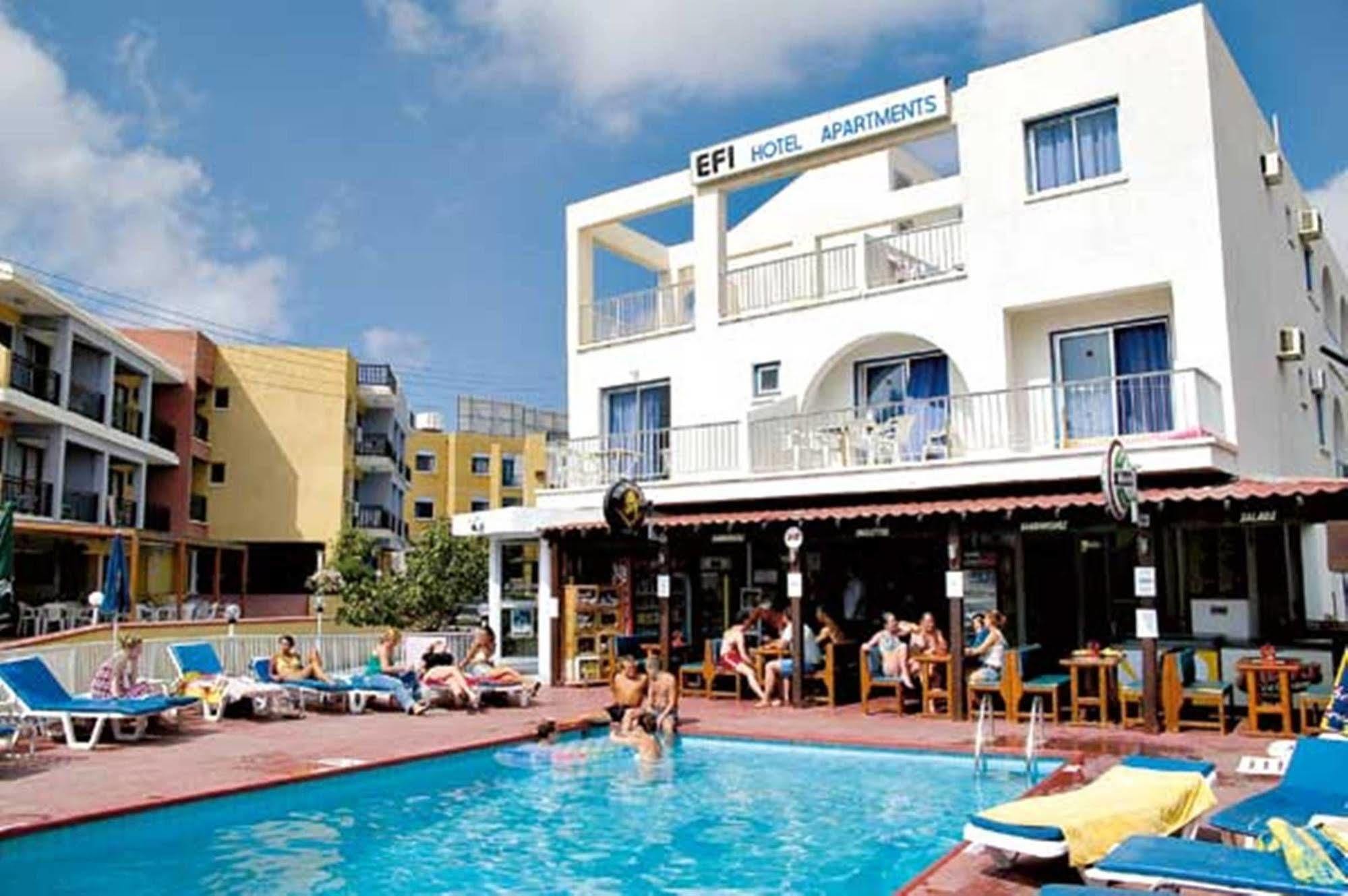 Efi Hotel Apts Ayía Nápa Extérieur photo